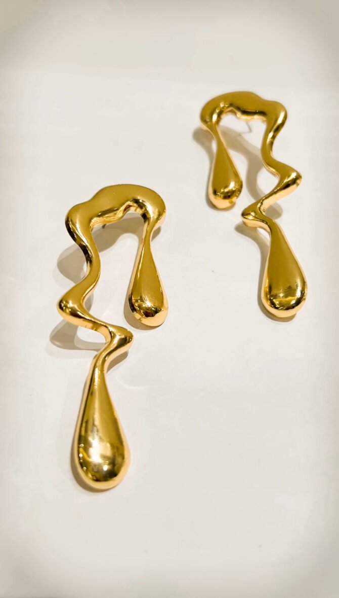 Liquid Drip Earrings