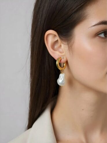 Adorn your ears with the ethereal allure of White Spell Earrings, where delicate craftsmanship meets enchanting design, casting a luminous charm that whispers secret tales of elegance and mystique.