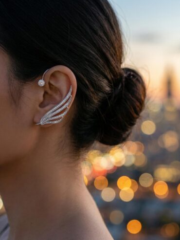 Angel Wings Ear Cuffs