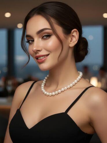 Luna Pearl Necklace – Elegant Pearl Jewelry for Women | YosoBerry