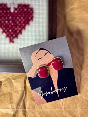 Ruby Muse Earrings
