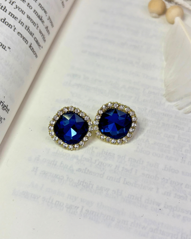 Lyra Blue Earrings